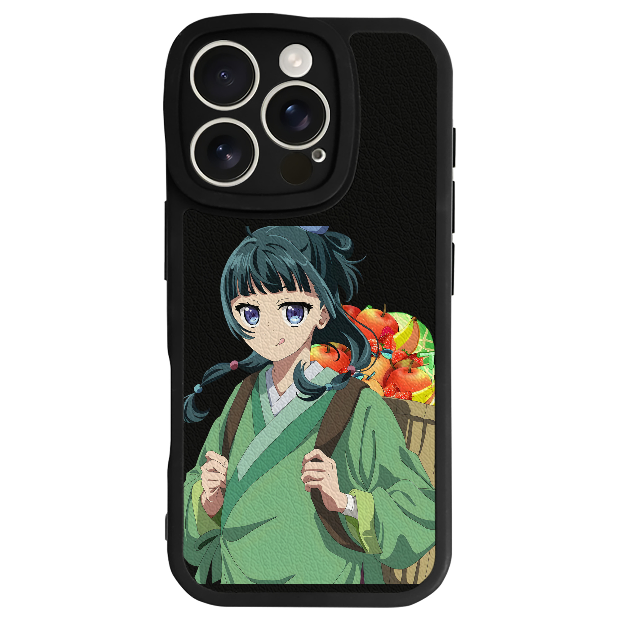 薬屋のひとりごと The Apothecary Diaries 【iPhone 16シリーズ対応】シリコンスマホケース（レザー調） 材質：シリコン